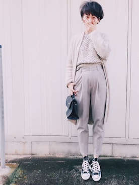 TOMOKAさん（レディース・163cm）の冬コーディネート