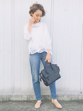 TOMOKAさん（レディース・162cm）の夏コーディネート