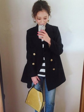 「JOURNAL STANDARD relume（ジャーナルスタンダード　レリューム）のアイテム（アクセサリー）」を使った、TOMOKAさん（レディース・162cm）の秋コーディネート