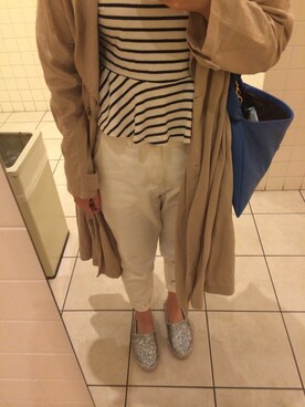 平田英里子さん（レディース・157cm）の夏コーディネート