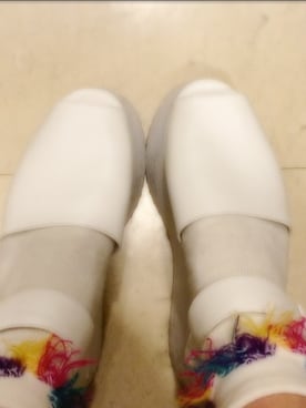 「i（アイ）のアイテム」を使った、平田英里子さん（メンズ・157cm）の夏コーディネート