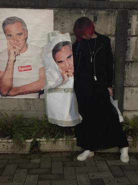 「OPENING CEREMONY（オープニングセレモニー）のアイテム（チノパンツ）」を使った、yunoさん（レディース・165cm）の春コーディネート