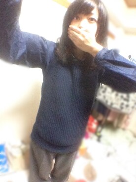 「LOWRYS FARM（ローリーズファーム）のアイテム（ベスト、その他）」を使った、Hayasiさん（レディース・158cm）の冬コーディネート