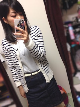 「chico_（チコ）のアイテム（スカート）」を使った、Hayasiさん（レディース・158cm）の春コーディネート