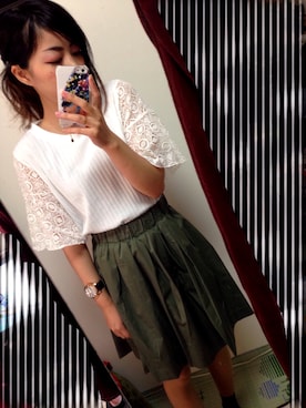 Hayasiさん（レディース・158cm）の夏コーディネート