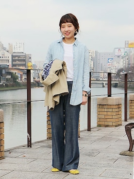 GapJapanさん（レディース・161cm）の冬コーディネート