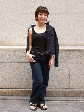 GapJapanさん（レディース・155cm）の夏コーディネート