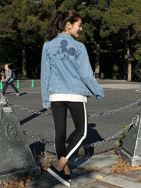 GapJapanさん（レディース・157cm）の冬コーディネート