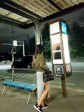 「夜店」｜Niwaさん（レディース・160cm）の秋コーディネート