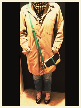 「zucca」｜「アイテム（その他アウター）」を使った、pikota☺︎さん（レディース・165cm）の春コーディネート
