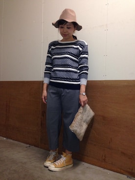 coen  SAToさん（レディース・160cm）の秋コーディネート