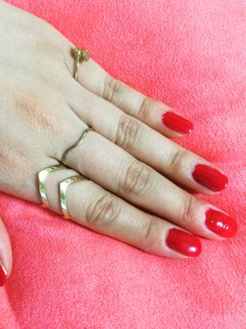 「H&M DIVIDED（エイチアンドエム　ディヴァイデッド）のアイテム（リング）」を使った、chinaさん（レディース・158cm）の春コーディネート