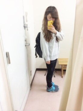 「chambre de charme（シャンブルドゥシャーム）のアイテム（アクセサリー）」を使った、chinaさん（レディース・158cm）の秋コーディネート
