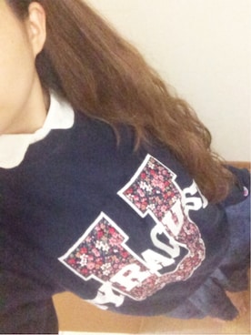 「スウェット×シャツ」｜chinaさん（レディース・158cm）の秋コーディネート