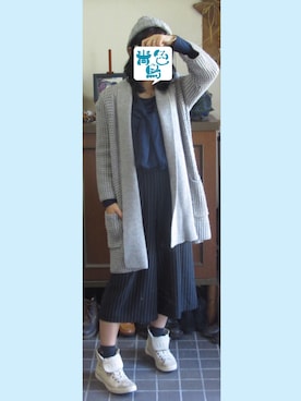 「GILFY（ギルフィー）のアイテム」を使った、あおいろからすさん（レディース・150cm）の秋コーディネート