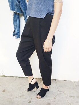 小竹麻美さん（レディース・163cm）の夏コーディネート