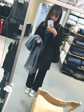 梨佳さん（レディース・164cm）の冬コーディネート