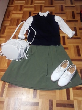 yuさん(レディース・158cm)の秋コーディネート