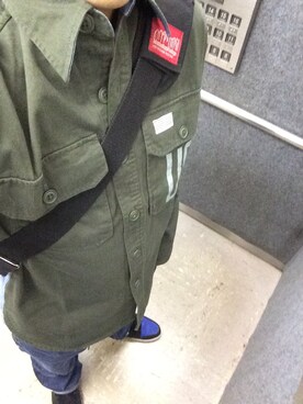 「TOMMY（トミー）のアイテム（ミリタリージャケット）」を使った、kouheyさん（メンズ・171cm）の秋コーディネート