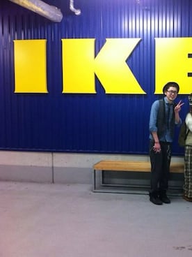 「KSUBI（スビ）のアイテム（スニーカー）」を使った、阿部 晃幸さん（メンズ・177cm）の春コーディネート