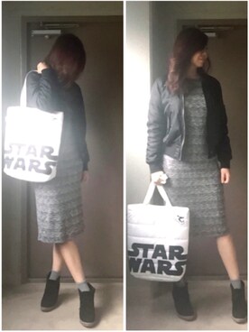 「J.CREW（ジェイクルー）のアイテム（アクセサリー）」を使った、noahさん（レディース・167cm）の冬コーディネート