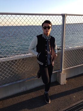 gon48さん（メンズ・171cm）の冬コーディネート