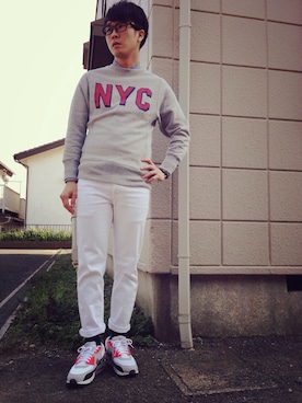 gon48さん（メンズ・171cm）の冬コーディネート