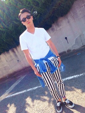 gon48さん（メンズ・171cm）の春コーディネート