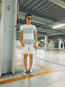 gon48さん（メンズ・171cm）の夏コーディネート