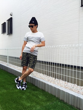 gon48さん（メンズ・171cm）の夏コーディネート