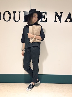 「ファークラッチ」｜MASUTANI MIHOKOさん（レディース・166cm）の夏コーディネート