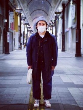 「BEAMS PLUS（ビームスプラス）のアイテム（その他アウター）」を使った、patrickさん（メンズ・175cm）の春コーディネート