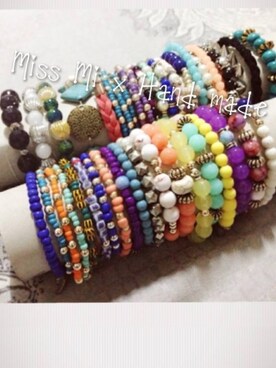 「Miss MiのMiss Mi（ブレスレット、その他）」を使った、ミナ さん（レディース・153cm）の夏コーディネート