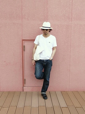 「hideandseek」｜kiarekoさん（メンズ・175cm）の夏コーディネート