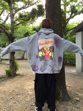 「my beautiful landlet（マイビューティフルランドレット）のアイテム（チノパンツ）」を使った、CONCEPTさん（メンズ・180cm）の秋コーディネート