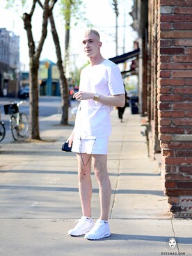 「streetsnap」｜「アイテム（その他シューズ）」を使った、아이즈매거진(eyesmag.com)さん（メンズ・178cm）の春コーディネート