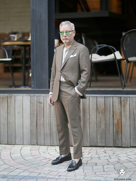 「streetfashionphotographer」｜아이즈매거진(eyesmag.com)さん（メンズ・175cm）の夏コーディネート