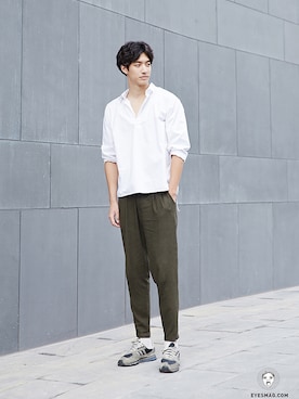 「streetfashionphotographer」｜아이즈매거진(eyesmag.com)さん（メンズ・187cm）の秋コーディネート