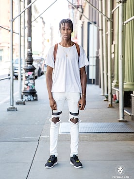 「streetfashionphotographer」｜아이즈매거진(eyesmag.com)さん（メンズ・181cm）の秋コーディネート