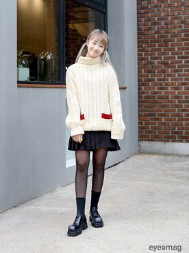 「streetfashionphotographer」｜아이즈매거진(eyesmag.com)さん（レディース・155cm）の秋コーディネート