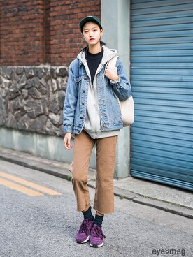 「streetfashionphotographer」｜아이즈매거진(eyesmag.com)さん（メンズ・178cm）の冬コーディネート