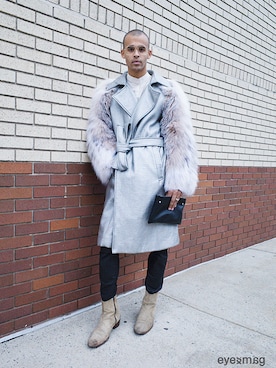 「streetfashionphotographer」｜아이즈매거진(eyesmag.com)さん（メンズ・178cm）の冬コーディネート