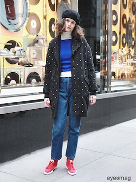 「streetfashionphotographer」｜아이즈매거진(eyesmag.com)さん（レディース・147cm）の春コーディネート