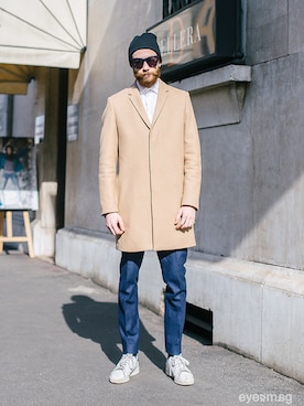 「streetfashionphotographer」｜아이즈매거진(eyesmag.com)さん（メンズ・178cm）の春コーディネート