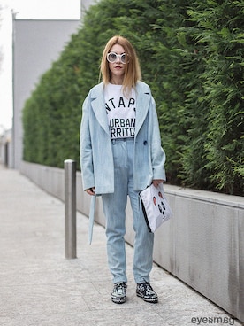 「JEREMYSCOTT」｜아이즈매거진(eyesmag.com)さん（レディース・145cm）の春コーディネート