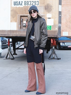 「streetfashionphotographer」｜아이즈매거진(eyesmag.com)さん（レディース・165cm）の春コーディネート