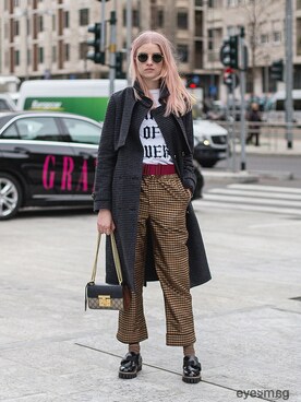 「streetfashionphotographer」｜아이즈매거진(eyesmag.com)さん（レディース・157cm）の春コーディネート
