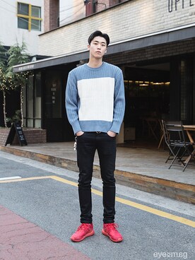 「streetfashionphotographer」｜아이즈매거진(eyesmag.com)さん（メンズ・178cm）の春コーディネート