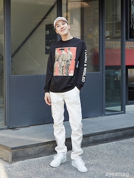 「streetfashionphotographer」｜아이즈매거진(eyesmag.com)さん（メンズ・178cm）の春コーディネート