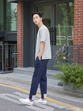 「streetfashionphotographer」｜아이즈매거진(eyesmag.com)さん（メンズ・178cm）の春コーディネート